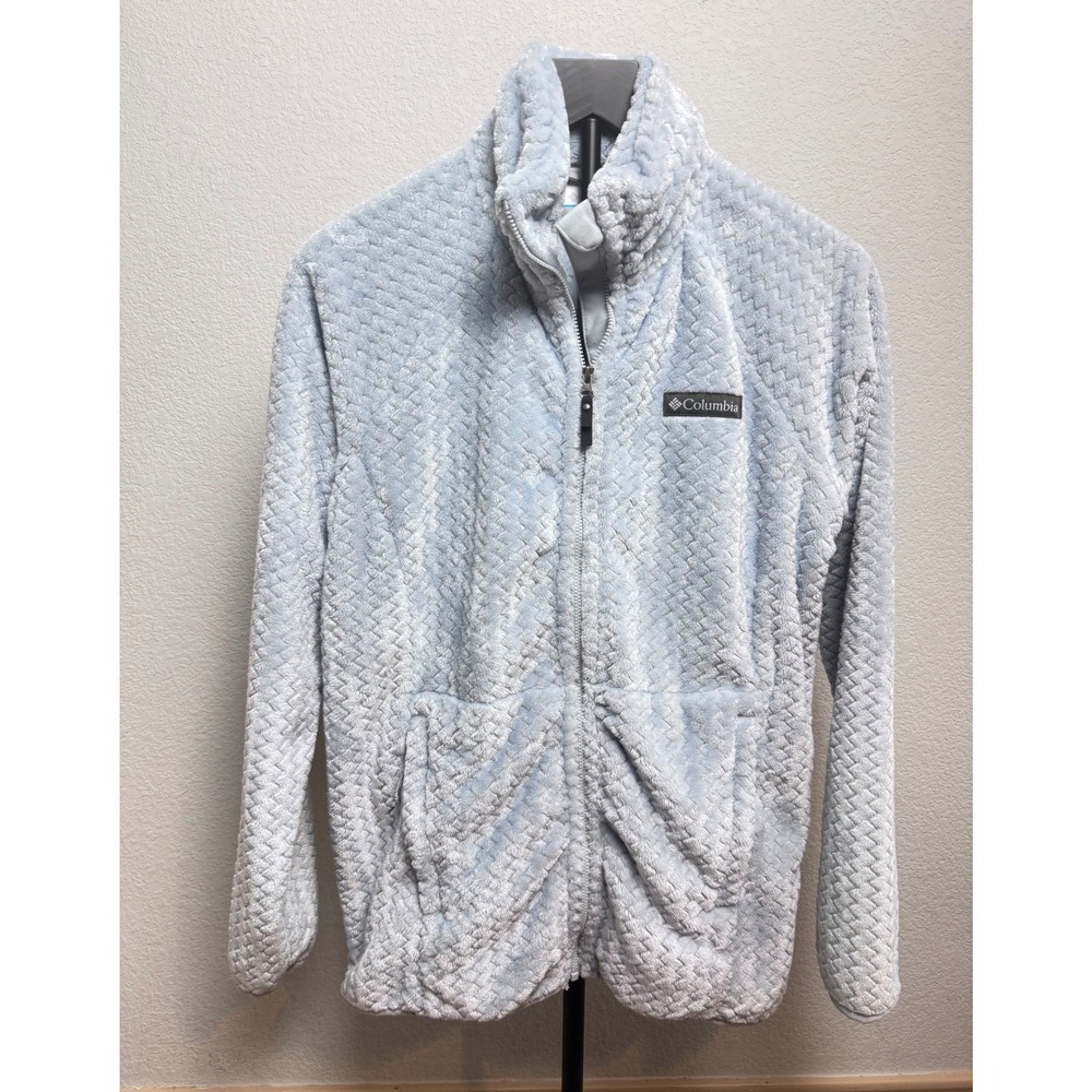 Columbia Ruby Lake Full Zip Fleece Jacket Womens Small Blue XL1665-031 NEW